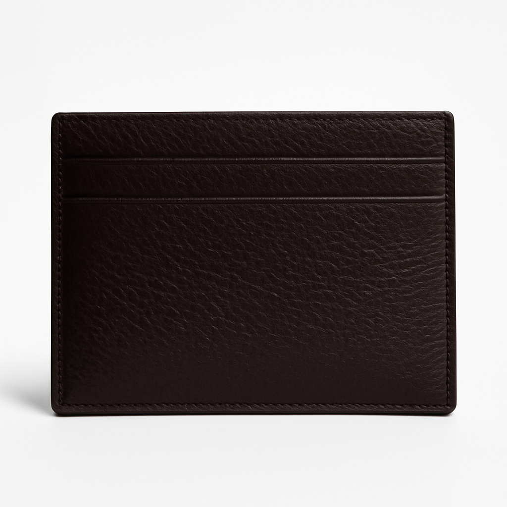 클래식 레더 카드지갑